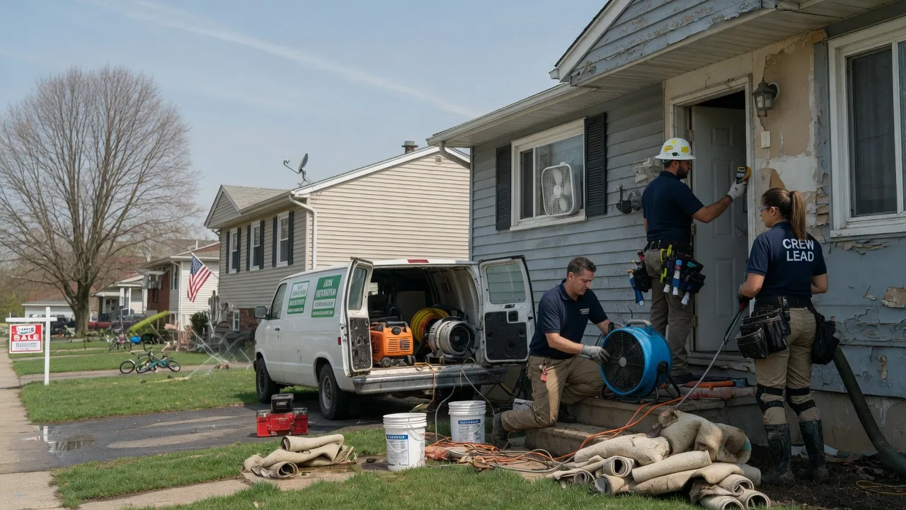 Flood Cleanup in Pawcatuck, CT near me